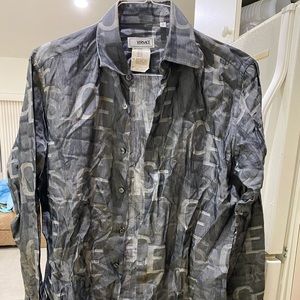 Versace vintage shirt *liquor stained*